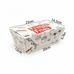fried chicken packaging box