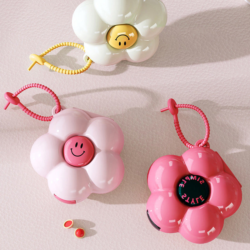 Portable Pill Box Multifunction And Necklace And Ring Storage Box