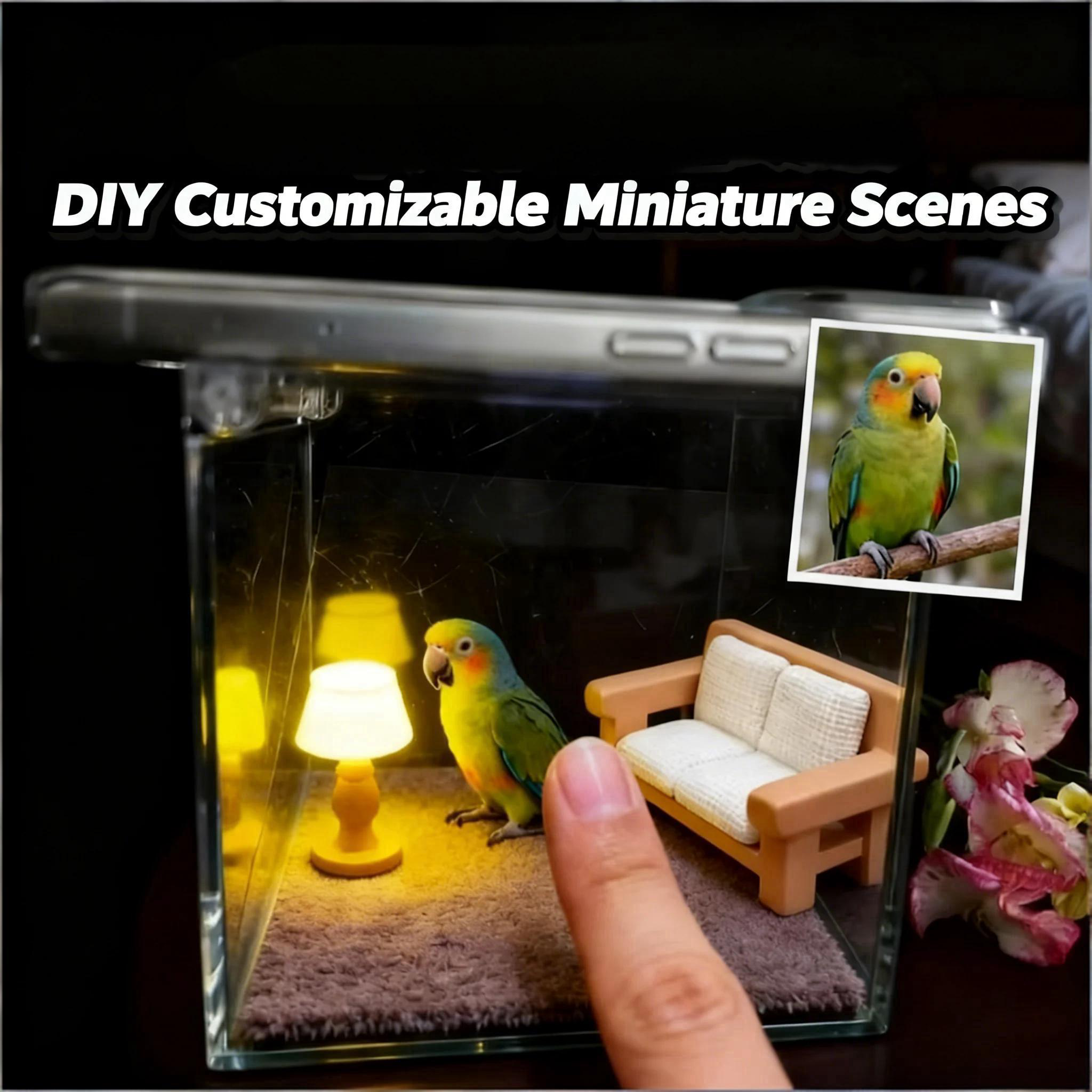 Pet Hologram Interactive Memorial Box - 3D Holographic Projector to Keep Your Pet's Memory Alive Forever