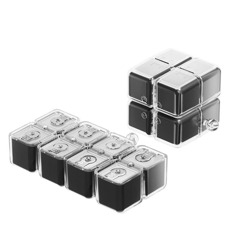 Pill Box with Lanyard Portable Medicine Dispensing Box Sealed Pill Storage Box Dispenser 7 Days a Week