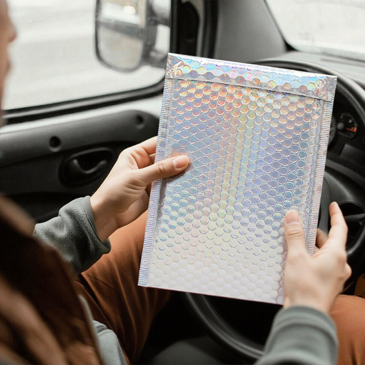 420pcs Holographic Bubble Mailer | Ready Stock Protective Bag | Sinicline