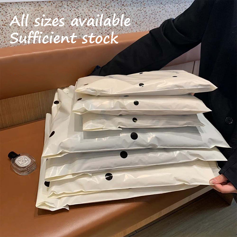 Pink bow-tie express delivery bag, clothing packaging bag, express delivery packing bag, thickened colorful express delivery bag wholesale.