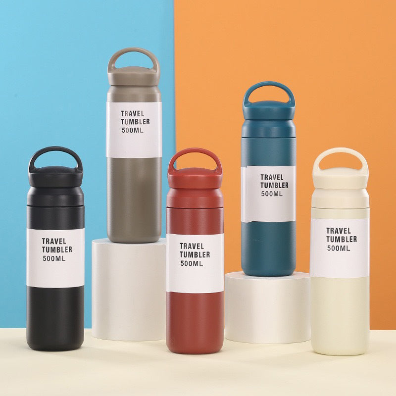 Stainless Outdoor Car Portable Handheld Coffee Thermos