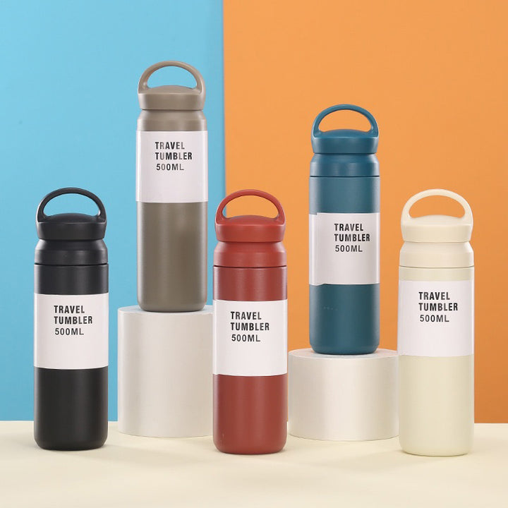 Stainless Outdoor Car Portable Handheld Coffee Thermos