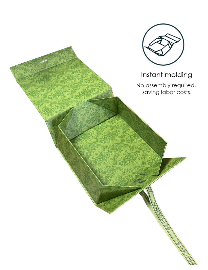 Folding gift box with fertile flowers-Limited-time discount, limited quantity available.