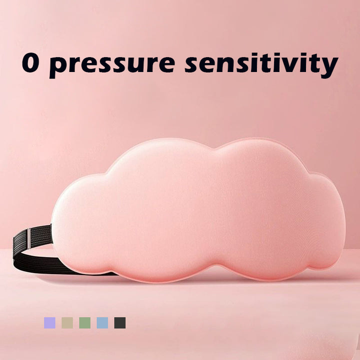 6D Cloud Eye Mask Light-Blocking Sleep Mask – 6D Bionic W-Shaped Nose Design for Zero Light Leakage & Cloud-Like Comfort – Sinicline