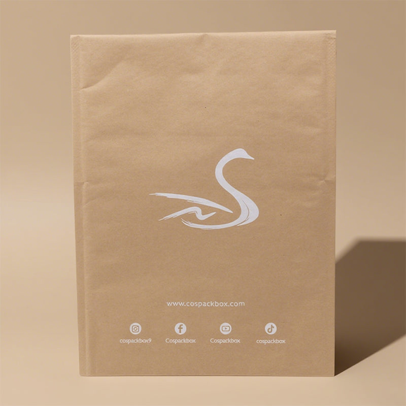 100pcs Kraft Bubble Mailer | Protective Sustainable Packaging | Sinicline