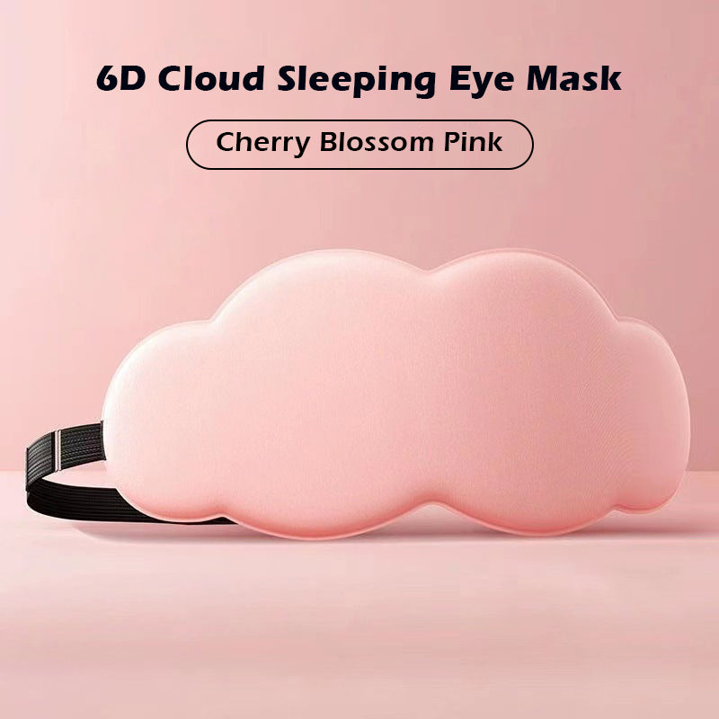 6D Cloud Eye Mask Light-Blocking Sleep Mask – 6D Bionic W-Shaped Nose Design for Zero Light Leakage & Cloud-Like Comfort – Sinicline