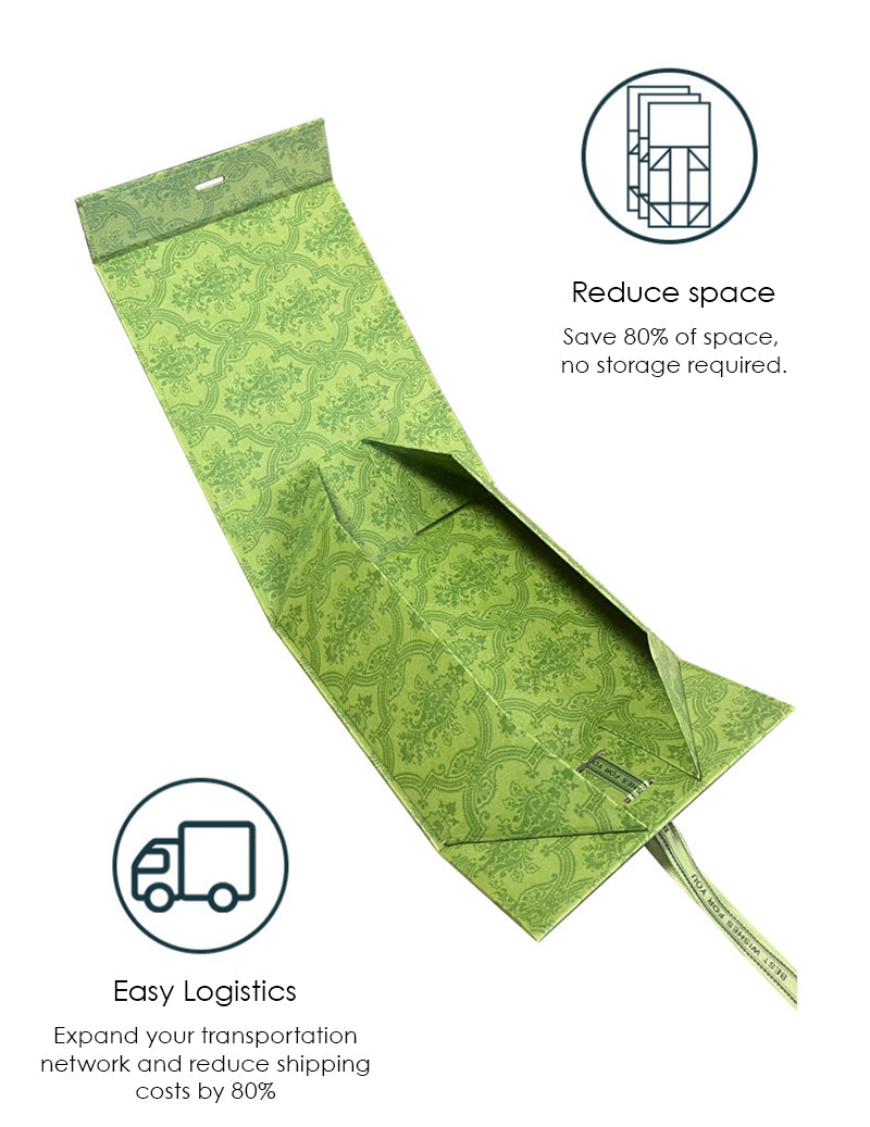 Folding gift box with fertile flowers-Limited-time discount, limited quantity available.