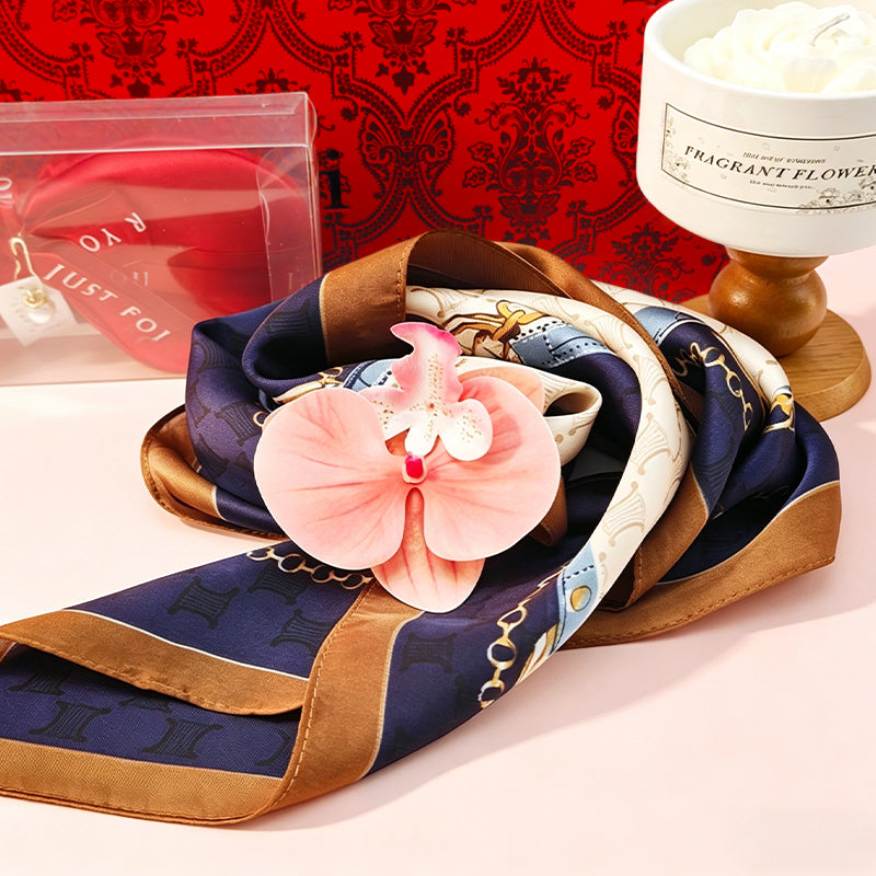 Luxury Aromatherapy Spa Gift Set - Silk Eye Mask & Scented Candle Relaxation Kit for Women