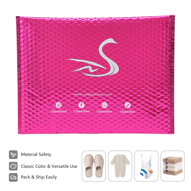 200pcs Eco Friendly Bubble Mailer | Durable Shockproof Packaging | Sinicline