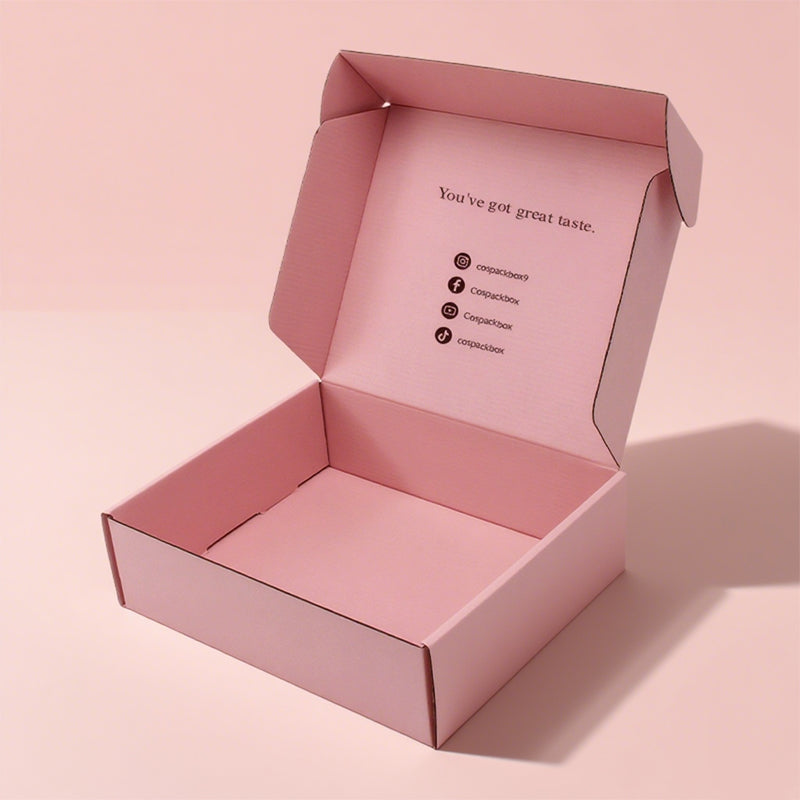 100pcs Corrugated Mailer Box | Eco Durable Packaging | Sinicline