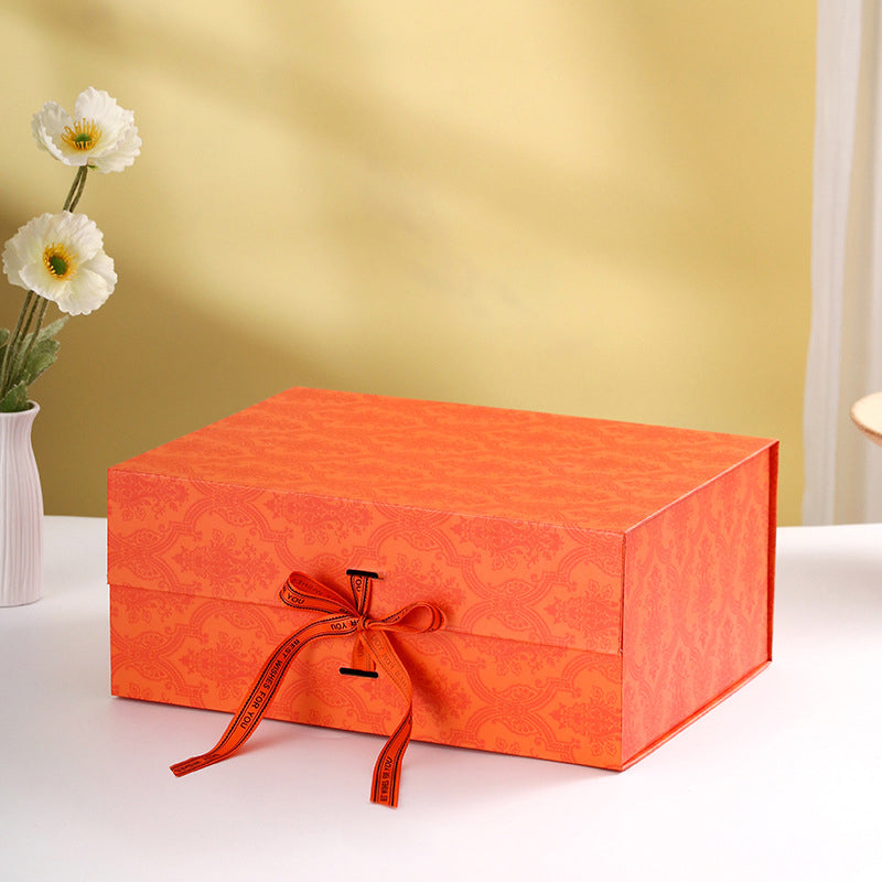 Folding gift box with fertile flowers-Limited-time discount, limited quantity available.