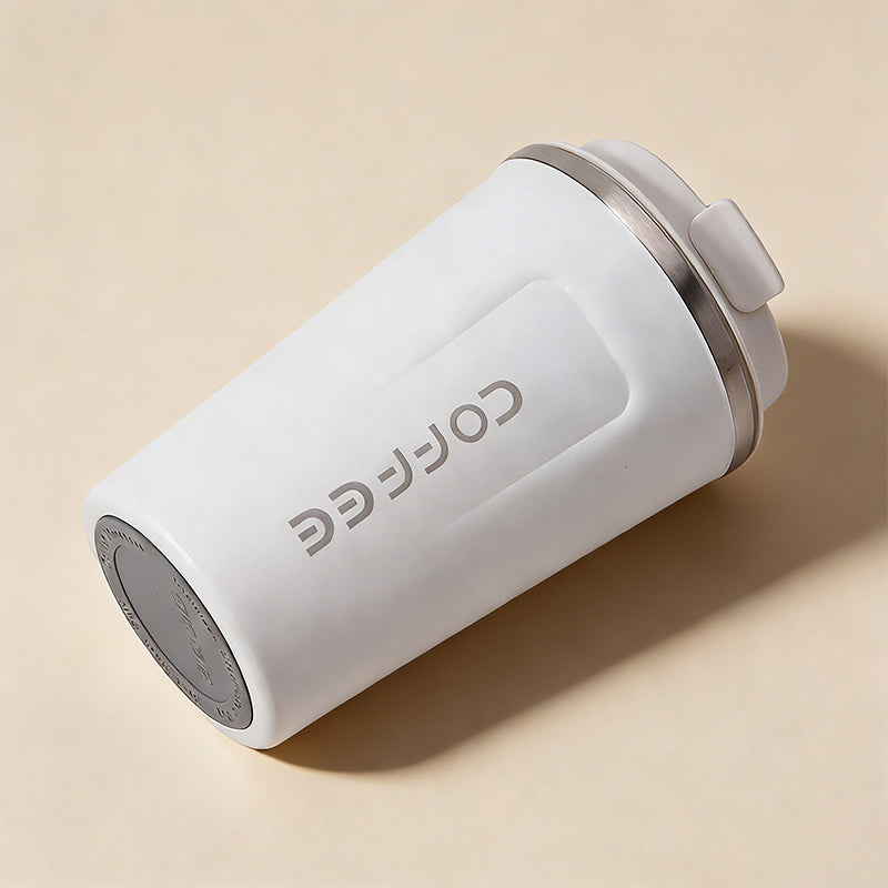 360ml Stainless Steel Coffee Mug|Leak-Proof Travel Thermos & Insulated Flask