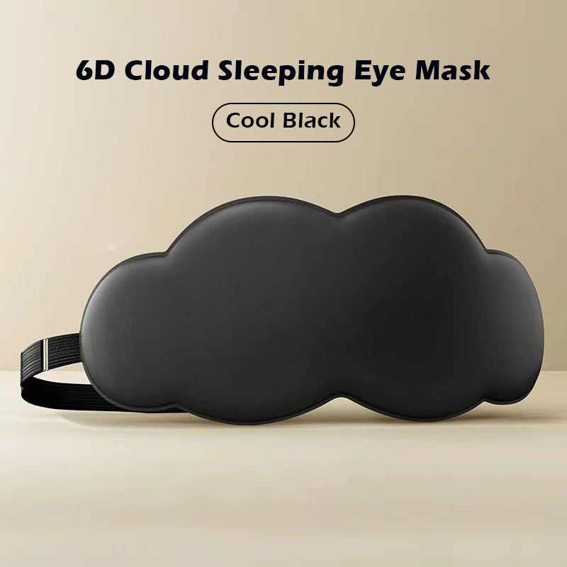 6D Cloud Eye Mask Light-Blocking Sleep Mask – 6D Bionic W-Shaped Nose Design for Zero Light Leakage & Cloud-Like Comfort – Sinicline