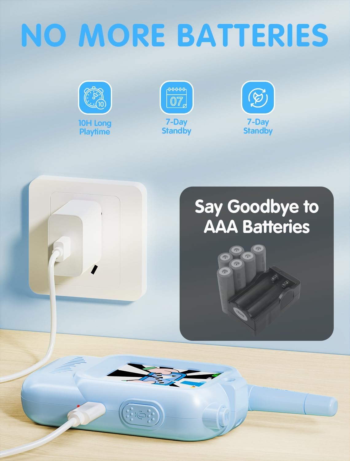 🌲Christmas clearance sale, only $9.90！🌲Walkie Talkie for Kids with Video