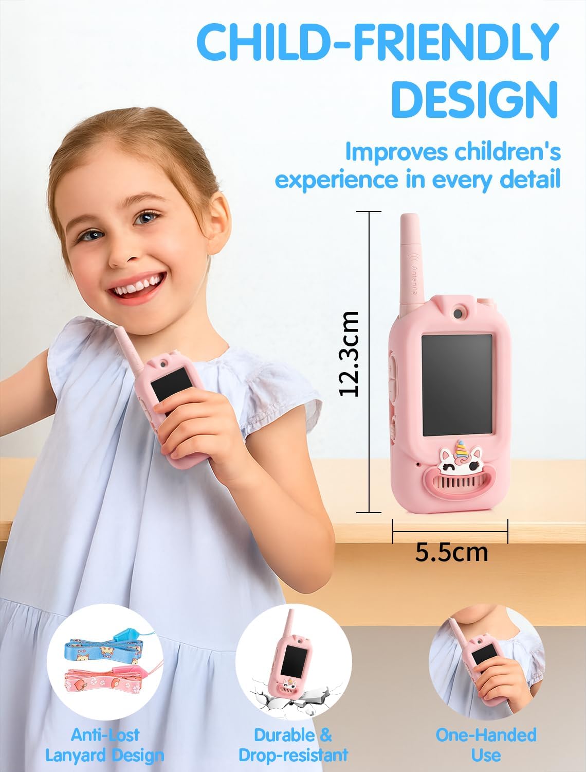 🌲Christmas clearance sale, only $9.90！🌲Walkie Talkie for Kids with Video