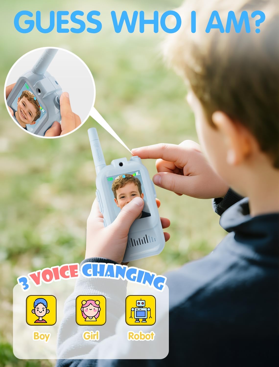 🌲Christmas clearance sale, only $9.90！🌲Walkie Talkie for Kids with Video