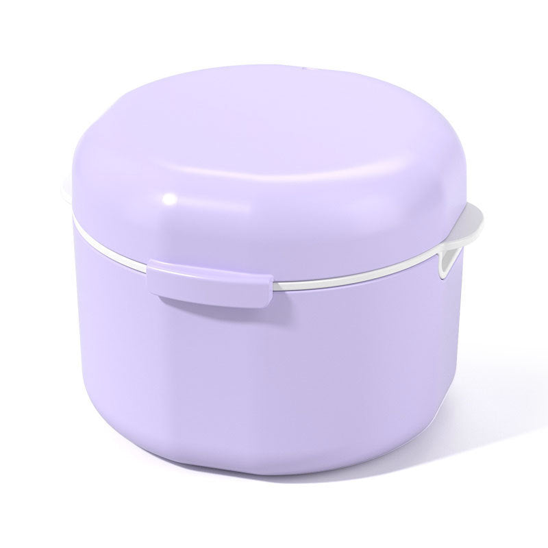 purple dental aligner box