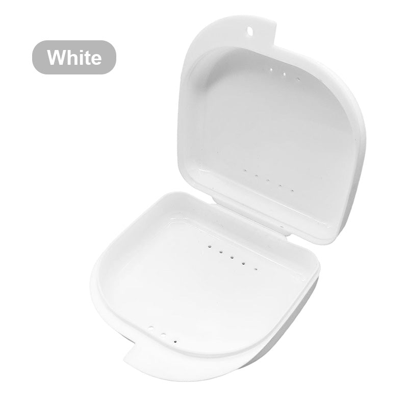 white dental aligner case
