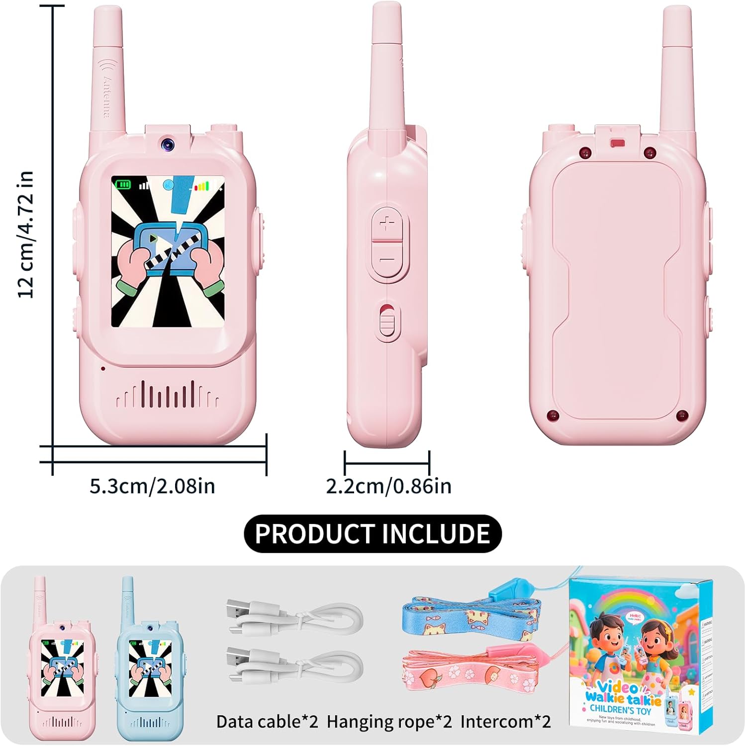 🌲Christmas clearance sale, only $9.90！🌲Walkie Talkie for Kids with Video