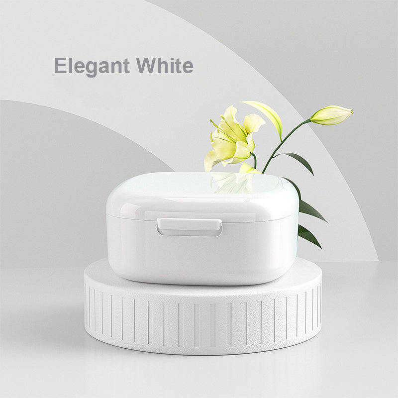 elegant white dental aligner case