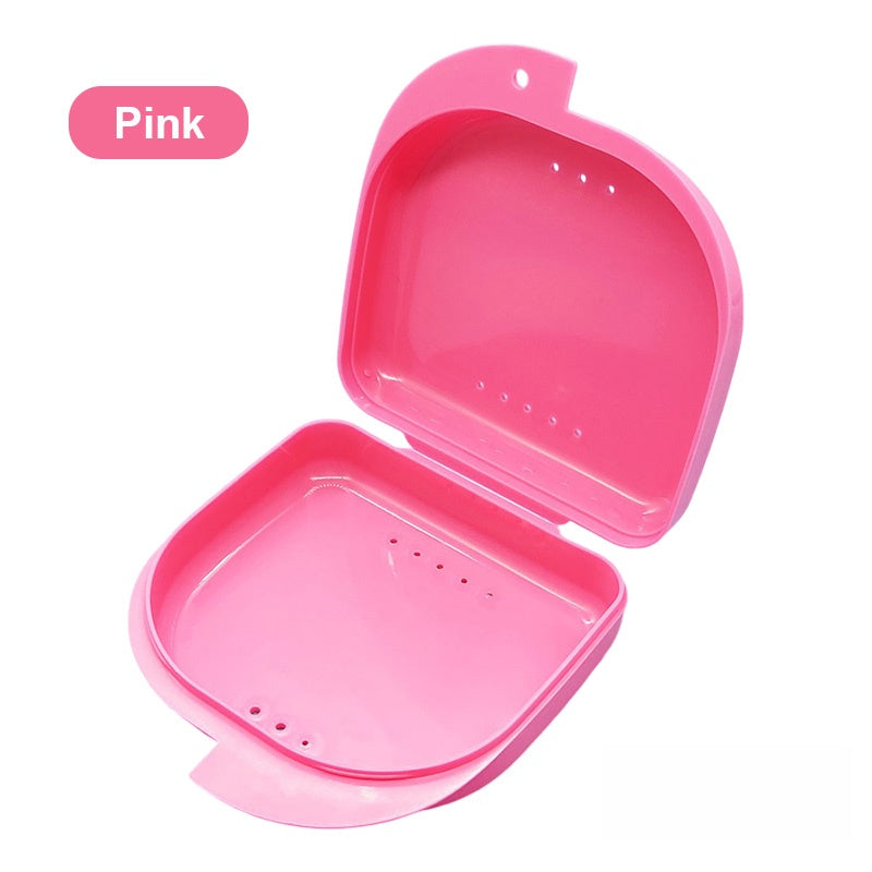 pink dental aligner case