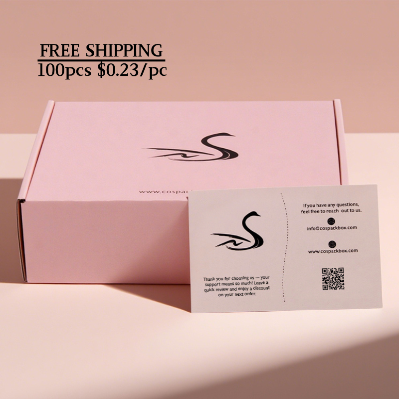 100pcs Corrugated Mailer Box | Eco Durable Packaging | Sinicline