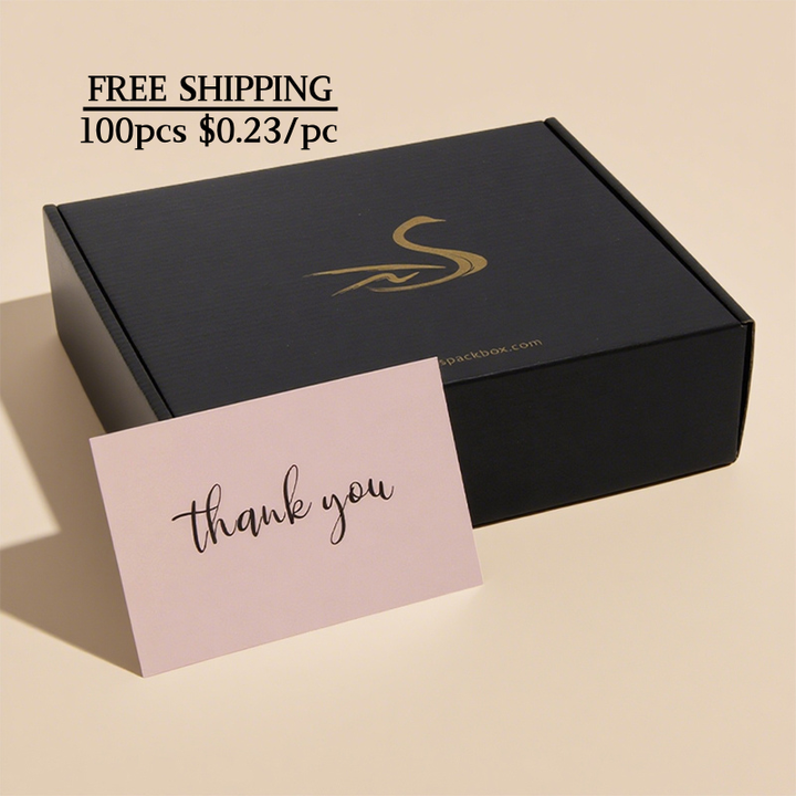 100pcs Corrugated Mailer Box | Protective Stylish Packaging | Sinicline