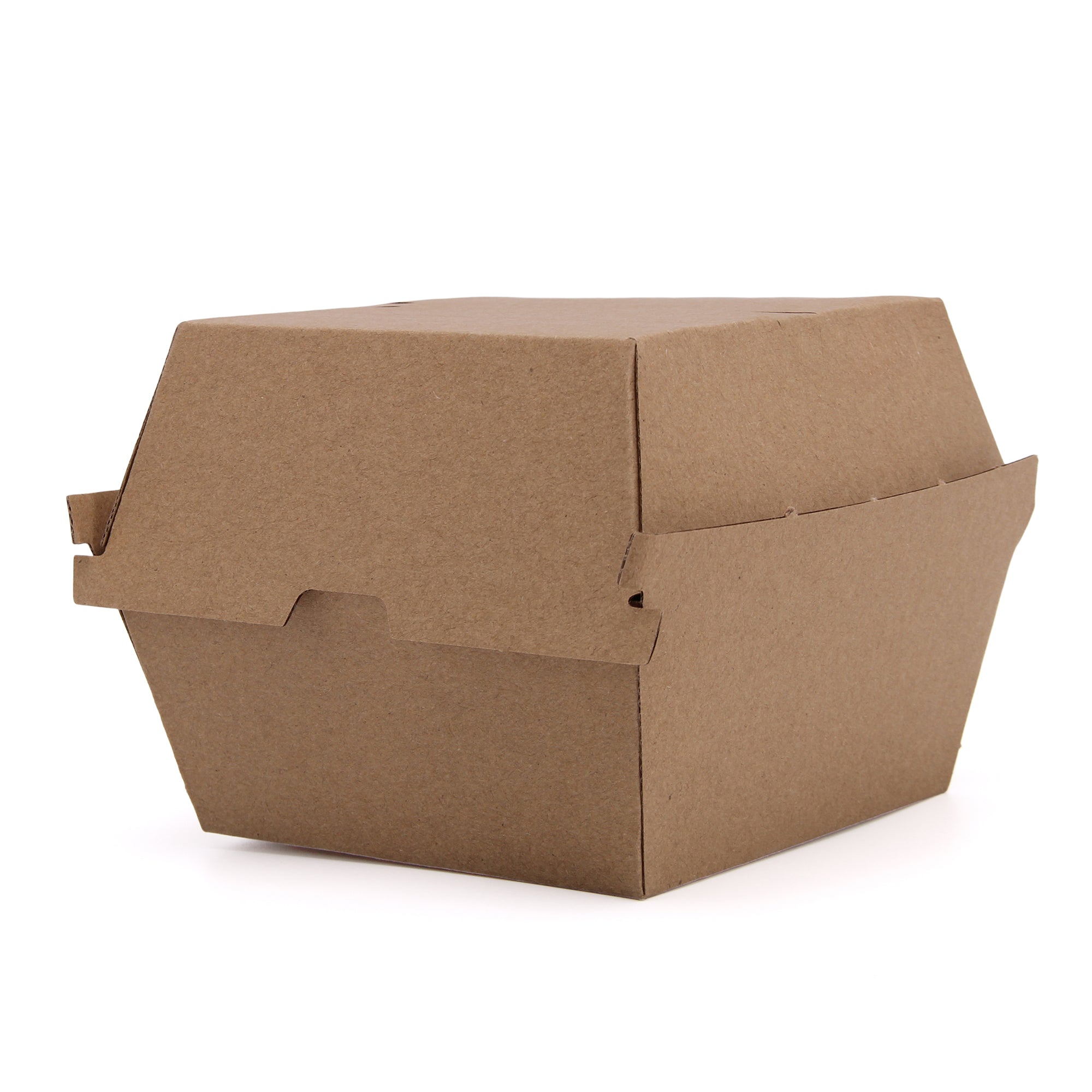 100pcs Corrugated Burger Box | Eco Friendly Sturdy Takeout Packaging | Sinicline