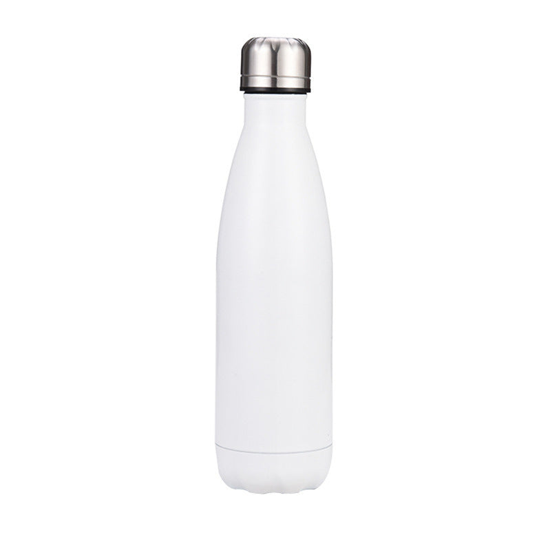 Small-mouth cola bottle stainless steel insulated cup portable sports water bottle