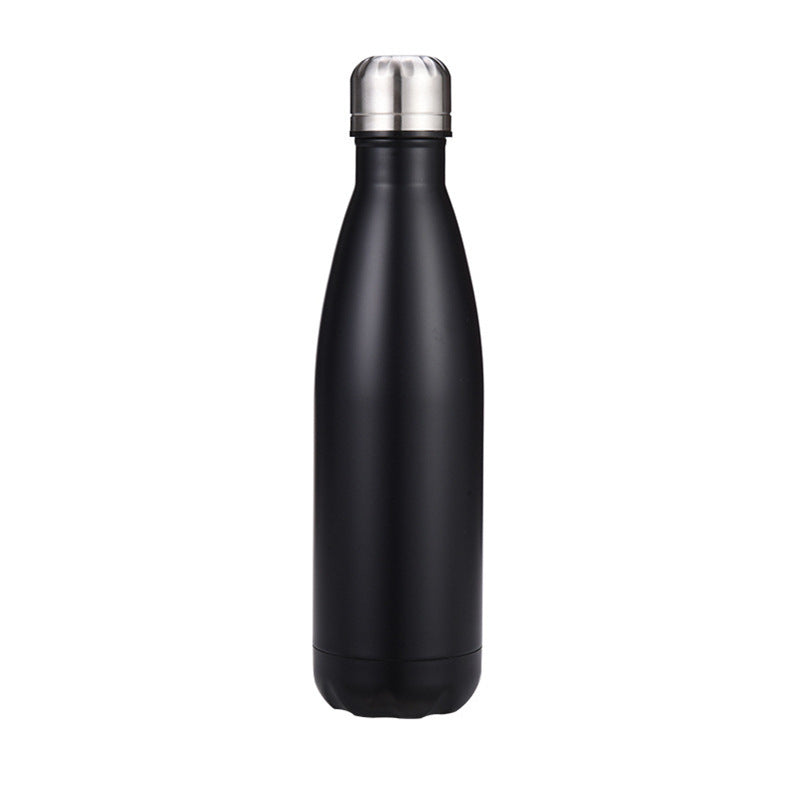 Small-mouth cola bottle stainless steel insulated cup portable sports water bottle