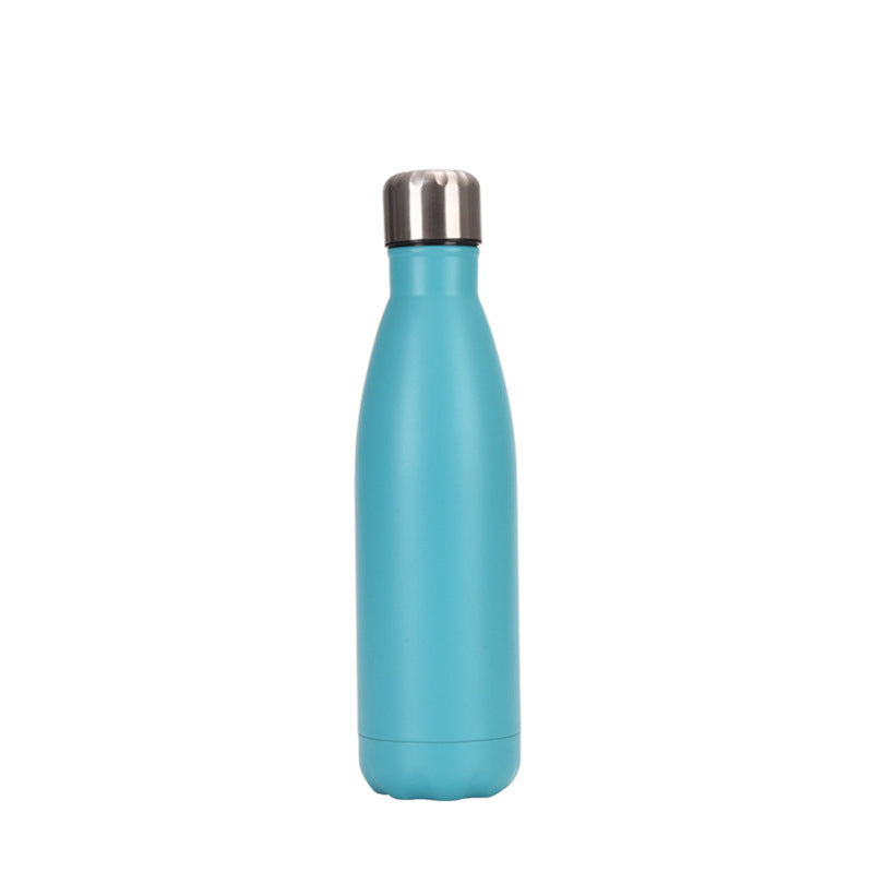 Small-mouth cola bottle stainless steel insulated cup portable sports water bottle