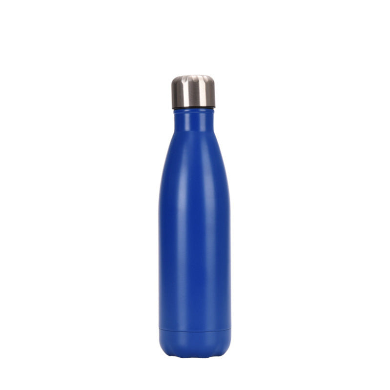 Small-mouth cola bottle stainless steel insulated cup portable sports water bottle