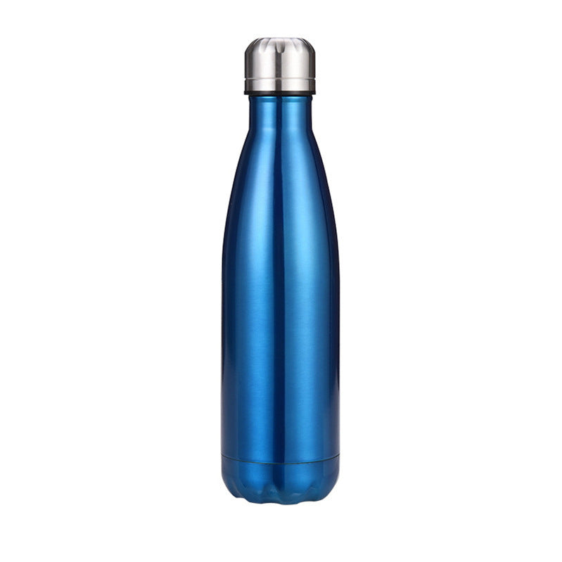 Small-mouth cola bottle stainless steel insulated cup portable sports water bottle