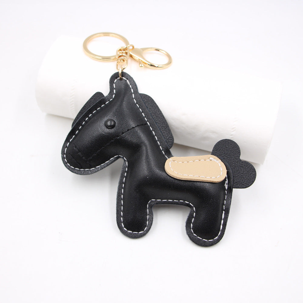 Leather Pony Keychain | Stylish Compact Accessory | Perfect for Value Adding Bundles | Sinicline