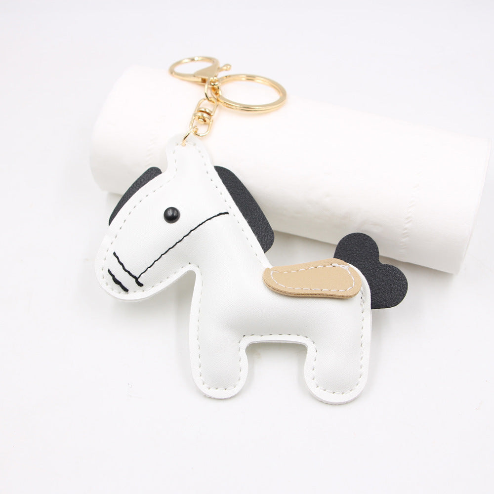 Leather Pony Keychain | Stylish Compact Accessory | Perfect for Value Adding Bundles | Sinicline