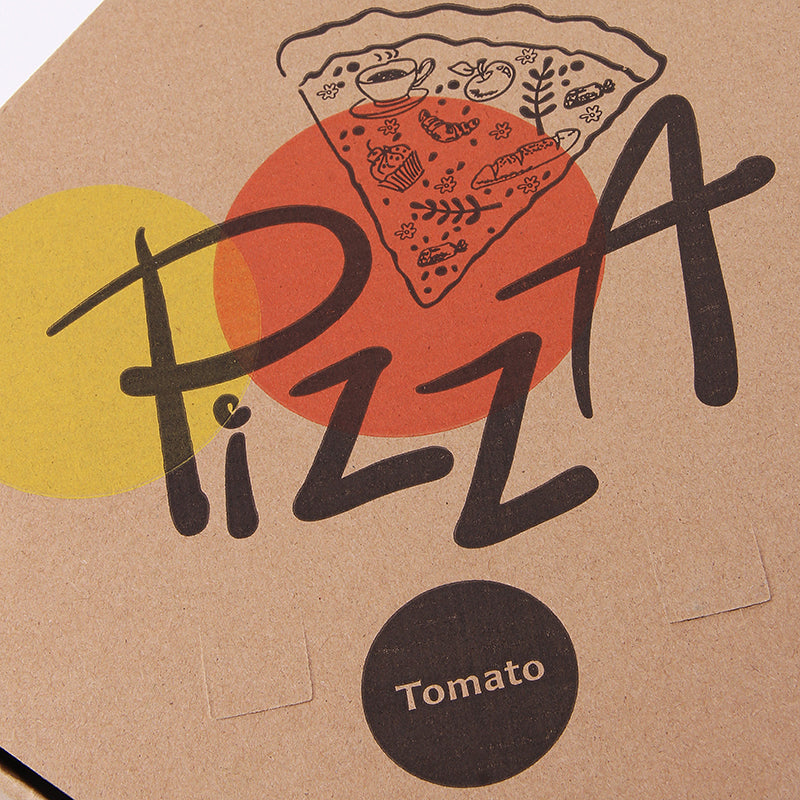 Take Out Container Pizza Corrugated Kraft Keeps Pizza Fresh Box