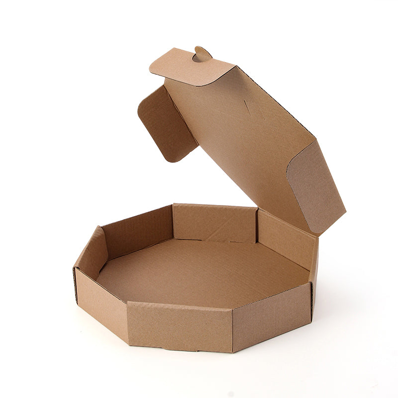 Take Out Container Pizza Corrugated Kraft Keeps Pizza Fresh Box